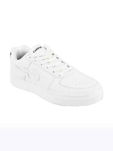 Campus Shoes | Men's White CAMP TUCKER Sneakers 0