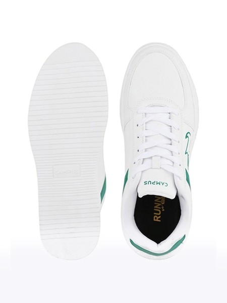 Campus Shoes | Men's White CAMP CLINT Sneakers 2