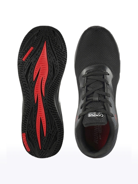 Campus Shoes | Men's Black CAMP FIRESTAR Running Shoes 3