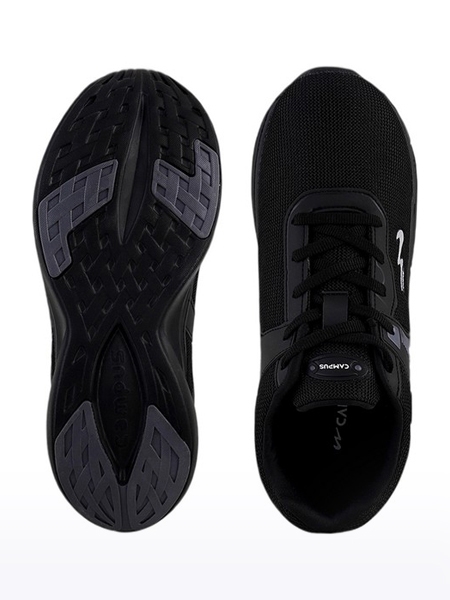 Campus Shoes | Men's Black CARLO Running Shoes 3