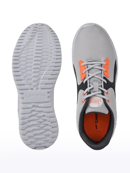 Campus Shoes | Men's Grey HANDAL Running Shoes 3