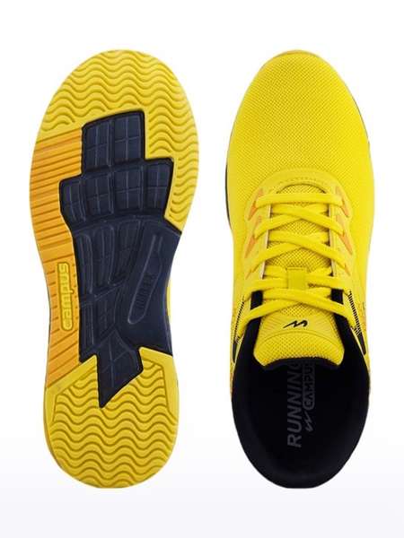 Campus Shoes | Men's Yellow FANSHOE 1 Running Shoes 3