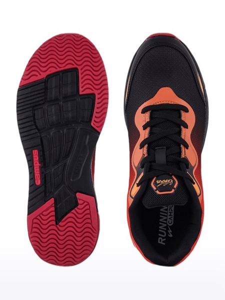 Campus Shoes | Men's Black FANSHOE 2 Running Shoes 3