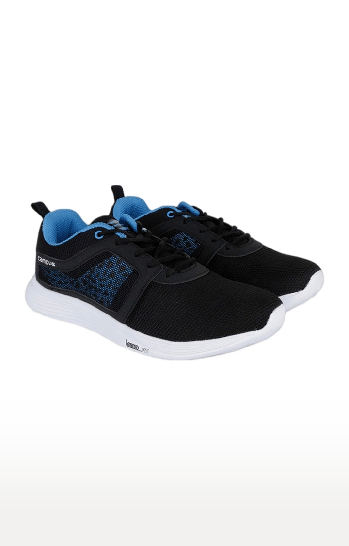 Campus Shoes | Ignite Pro Black Indoor Sport Shoe 0