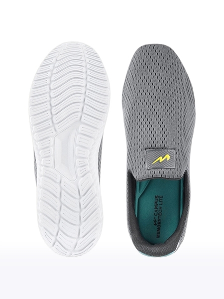 Campus Shoes | Men's Grey OXYFIT (N) Casual Slip ons 3