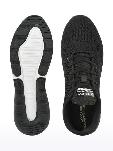 Campus shoes hotsell all black