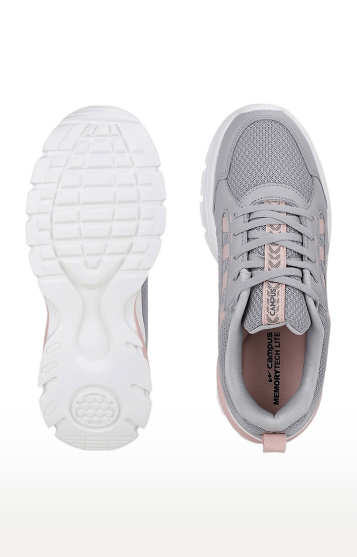 Campus Shoes | Women's Grey BLISS Running Shoes 3