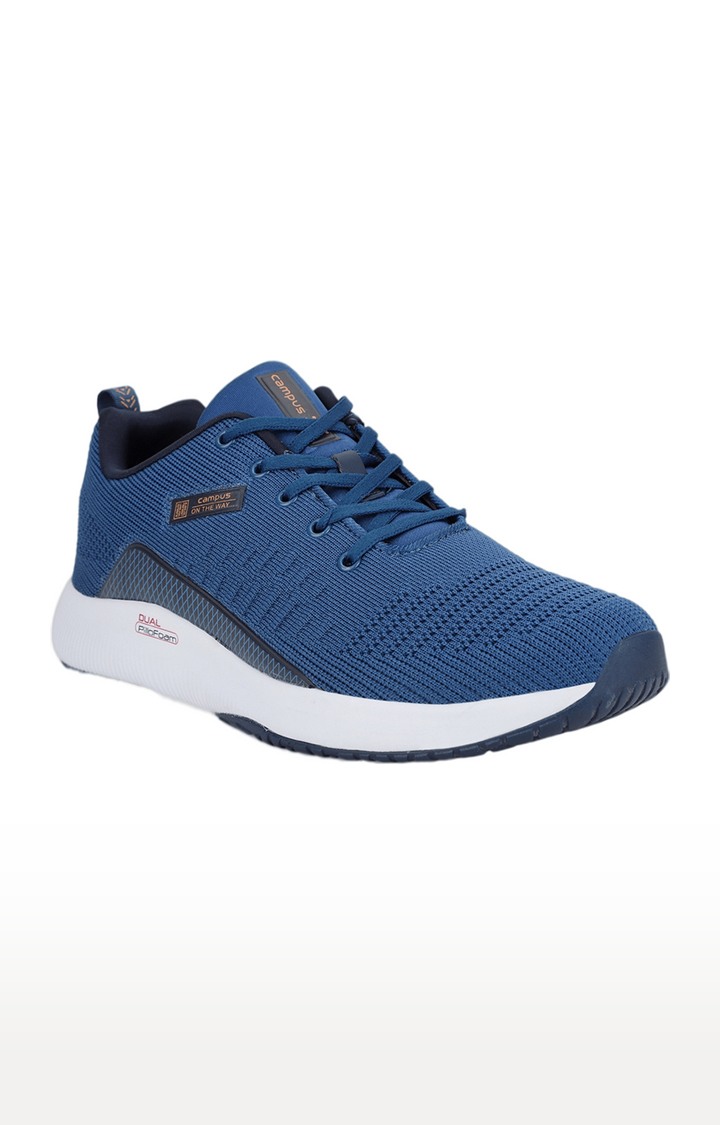 Men's TOLL Blue Mesh Running Shoes