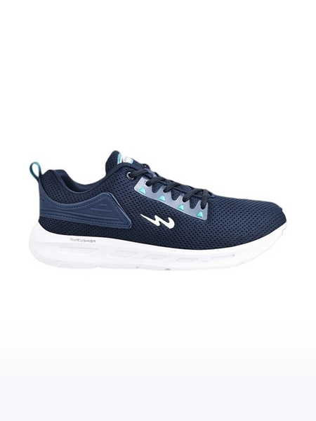 Campus Shoes | Men's Blue CLUSTER PRO Running Shoes 1