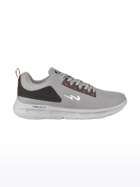 Men's Grey CLUSTER PRO Running Shoes