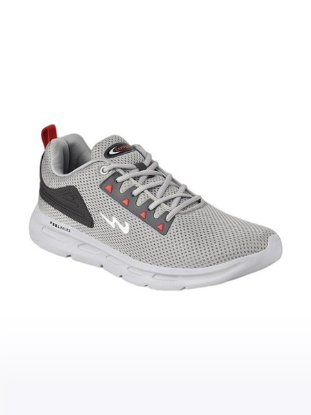 Men's Grey CLUSTER PRO Running Shoes