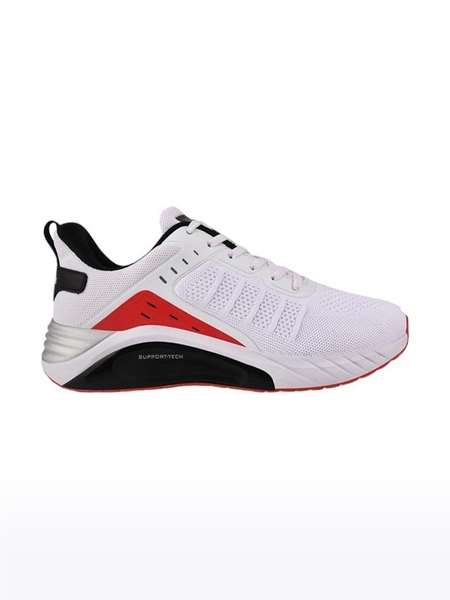 Campus Shoes | Men's White TRAP Running Shoes 1