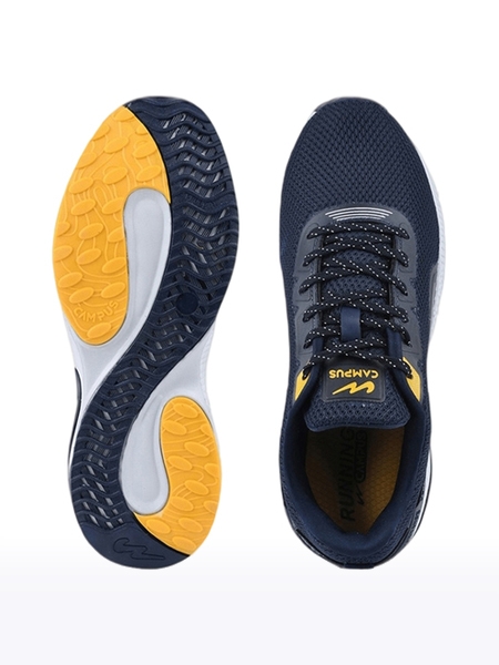 Campus Shoes | Men's Blue CAMP HUSTUN Running Shoes 3