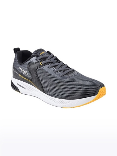 Campus Shoes | Men's Grey CAMP SLASHER Running Shoes 0
