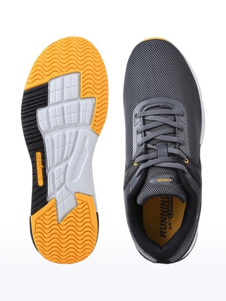 Campus Shoes | Men's Grey CAMP SLASHER Running Shoes 3
