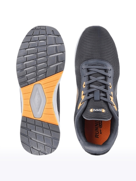 Campus Shoes | Men's Grey CAMP GLACIER Running Shoes 3