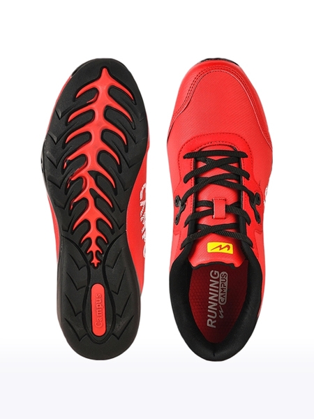 Campus Shoes | Men's Red CAMP ZYLON Running Shoes 3