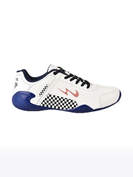 Campus Shoes | Men's White CAMP TORQUE Running Shoes 1
