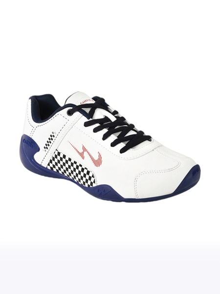 Campus Shoes | Men's White CAMP TORQUE Running Shoes 0