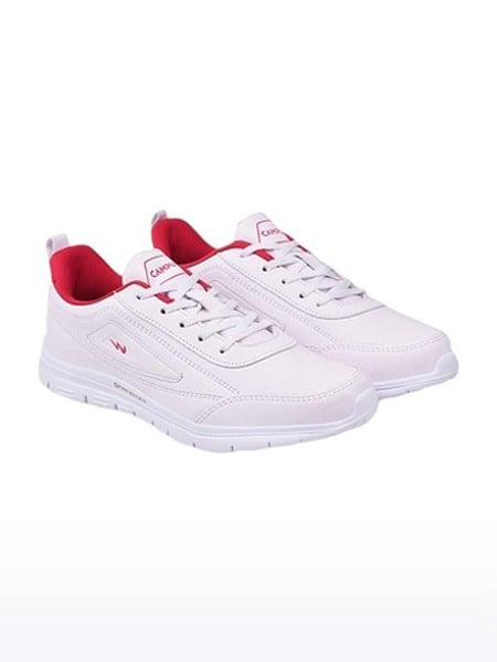 Women s White MAUVE Running Shoes