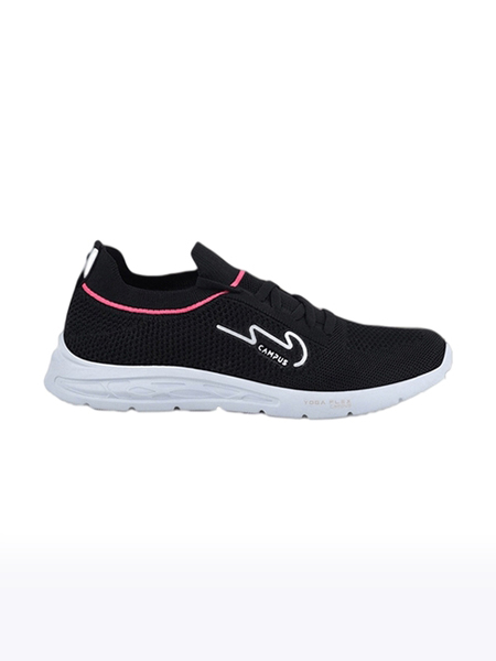 Women's Black CAMP BENCY Running Shoes
