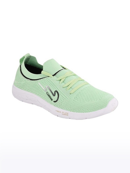 Campus Shoes | Women's Green CAMP BENCY Running Shoes 0