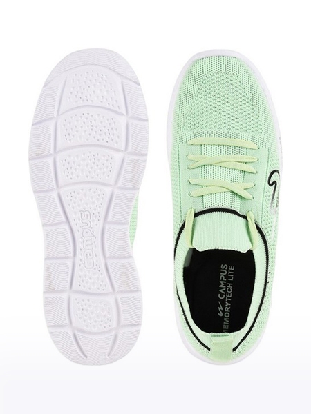 Campus Shoes | Women's Green CAMP BENCY Running Shoes 2