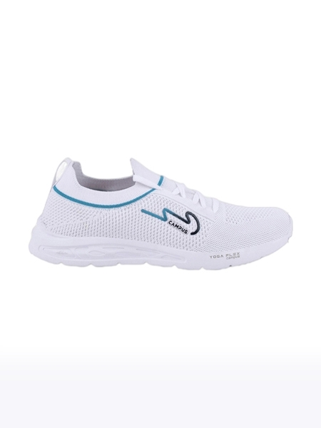 Campus Shoes | Women's White CAMP BENCY Running Shoes 1