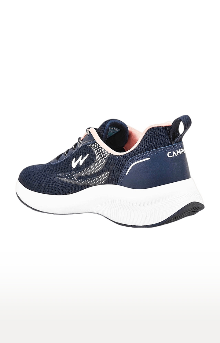 Campus Shoes | Women's CAMP Blue Mesh Running Shoes 2