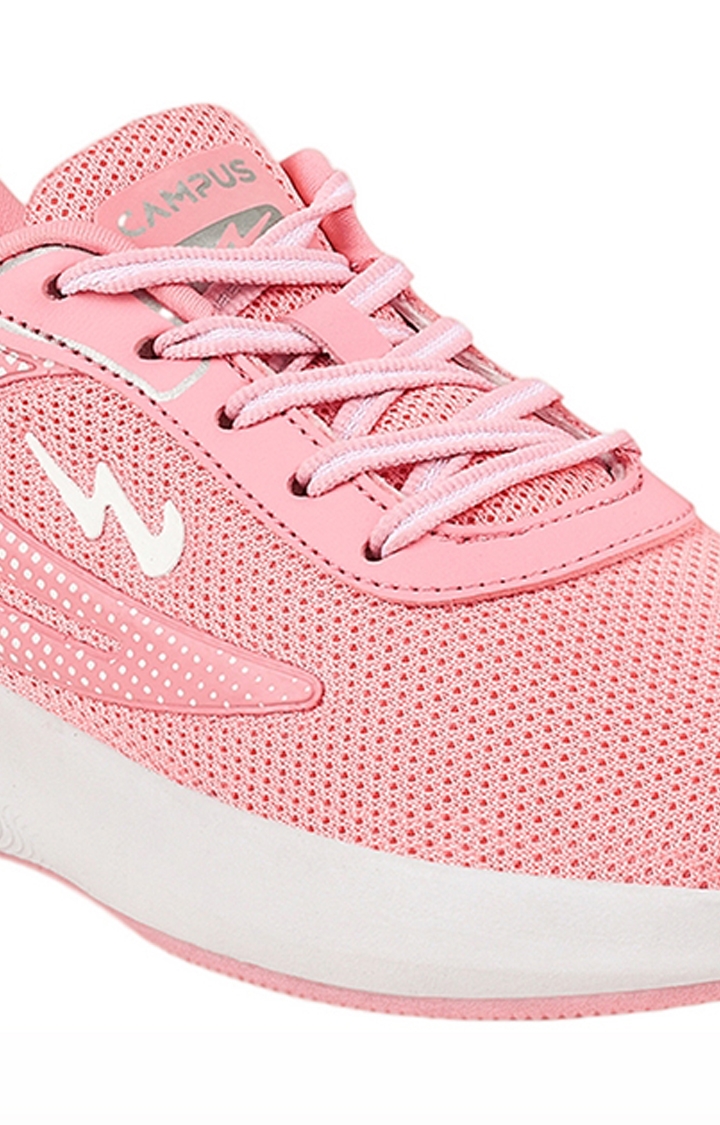 Campus Shoes | Women's Camp Pink Mesh Running Shoes 3