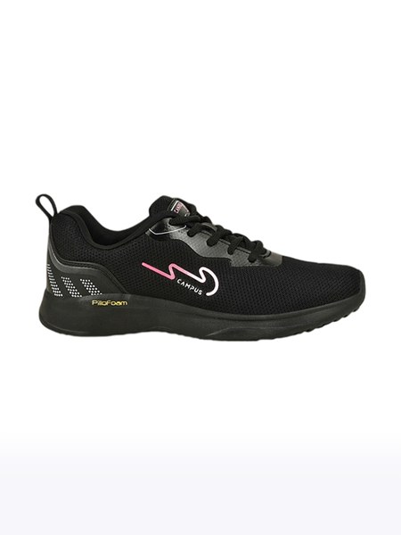 Women's Black CAMP PEANUT Running Shoes