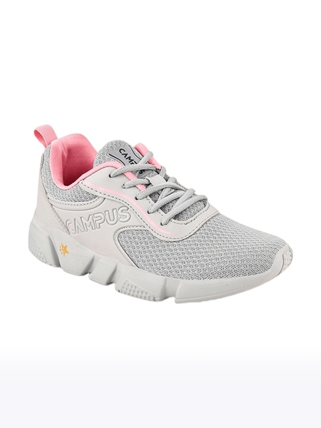 Campus Shoes | Women's Grey CAMP FLOR Running Shoes 0