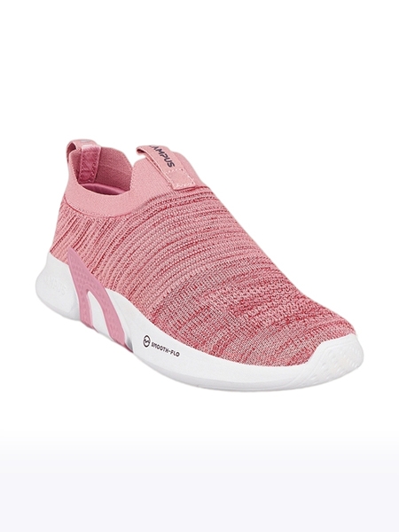 Campus Shoes | Women's Pink ALURA Casual Slip ons 0