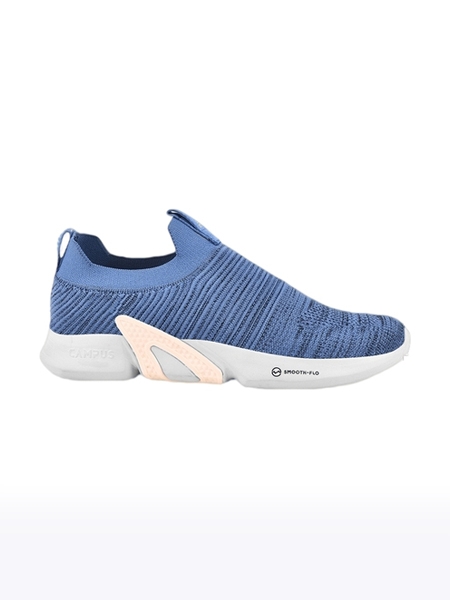 Campus Shoes | Women's Blue ALURA Casual Slip ons 1