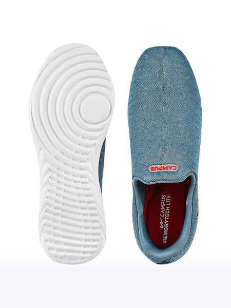 Women s Blue CHARMING Casual Slip ons