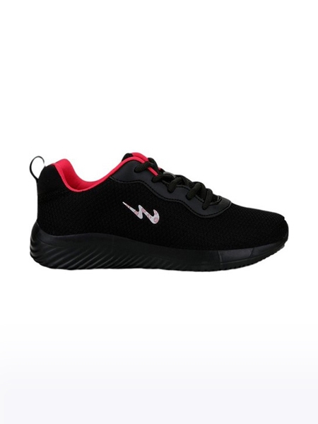 Campus Shoes | Women's Black LISA (N) Running Shoes 1