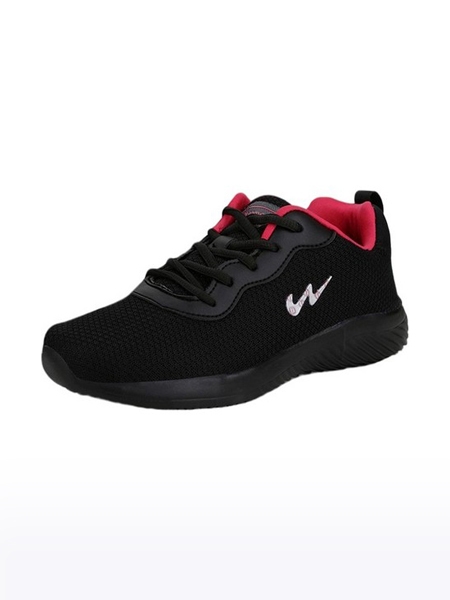 Campus Shoes | Women's Black LISA (N) Running Shoes 0