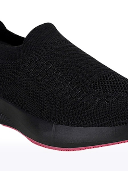 Women's Black ANNIE Casual Slip ons