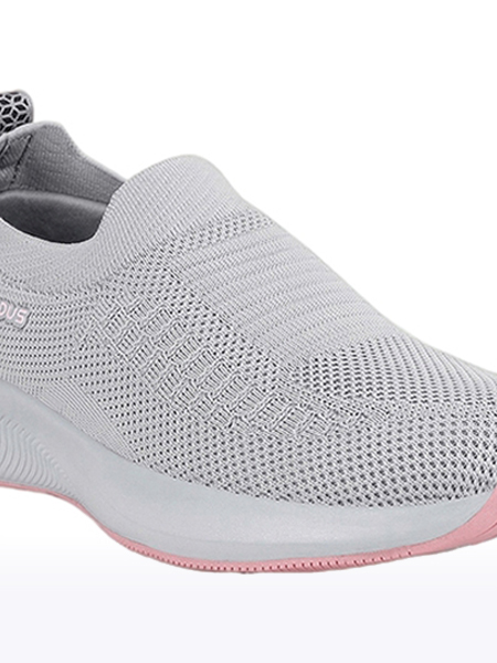 Women's Grey ANNIE Casual Slip ons