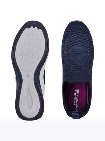 Campus Shoes | Women's Blue ANNIE Casual Slip ons 3