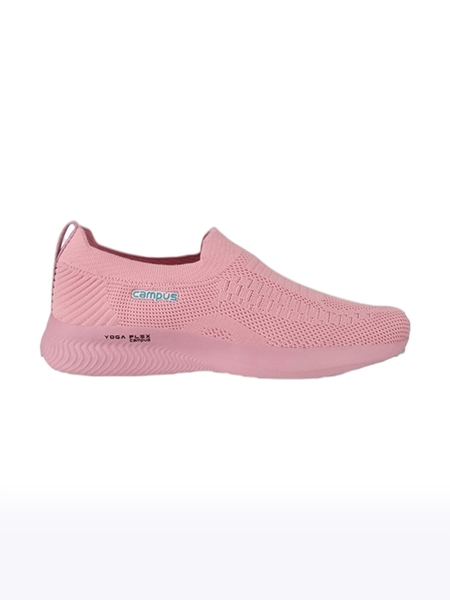 Campus Shoes | Women's Pink ANNIE Casual Slip ons 1