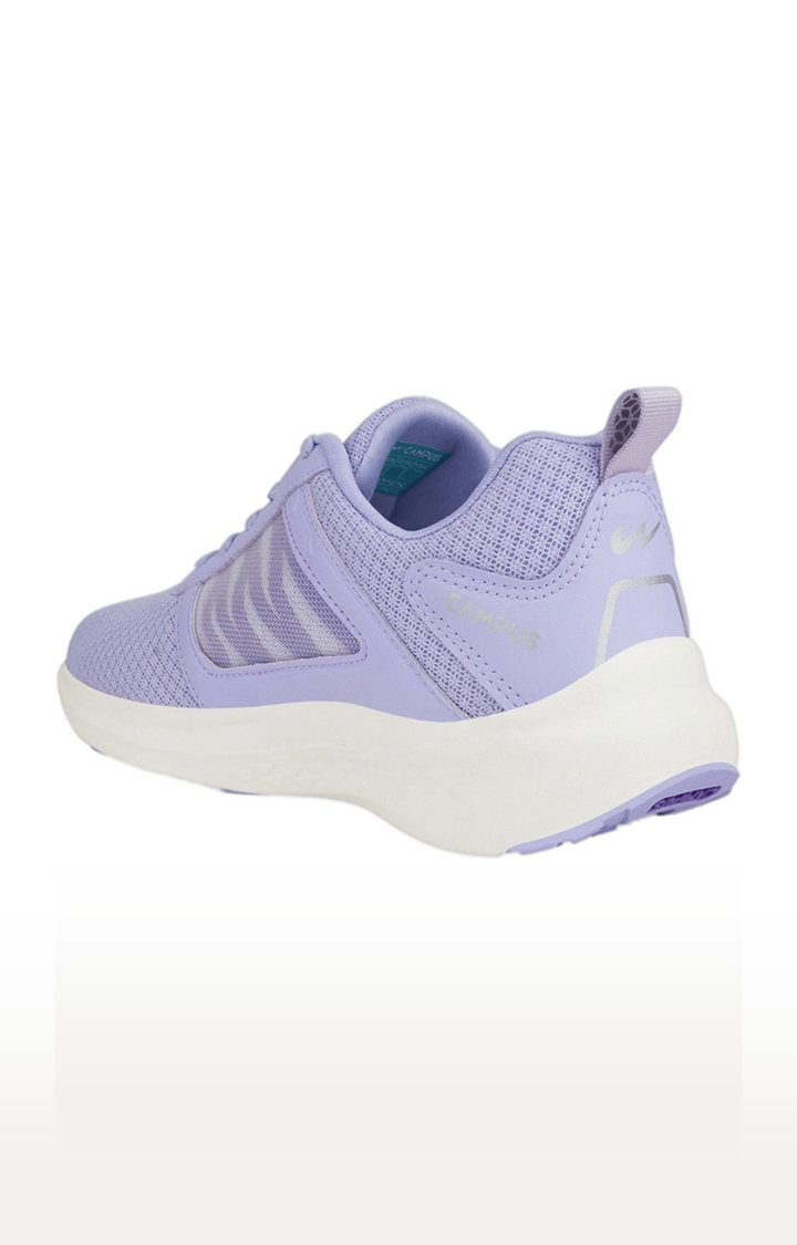 Campus Shoes | Women's MERMAID Purple Mesh Running Shoes 2