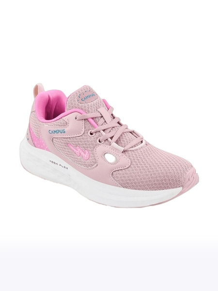 Campus Shoes | Women's Pink CAMP GLITTER Running Shoes 0
