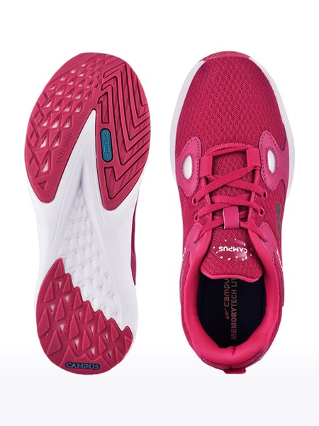 Women s Red CAMP GLITTER Running Shoes
