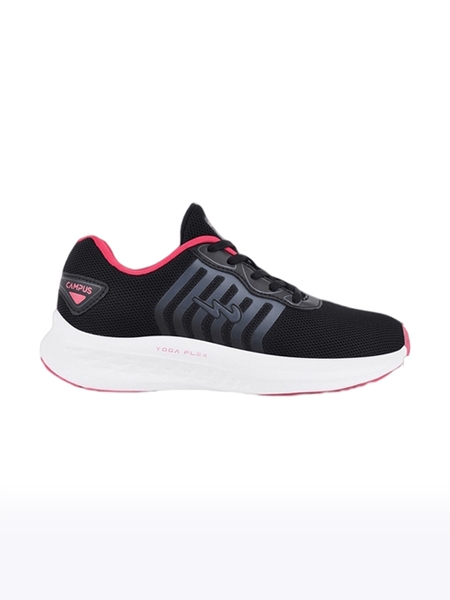 Women's Black CAMP NAAZ Running Shoes