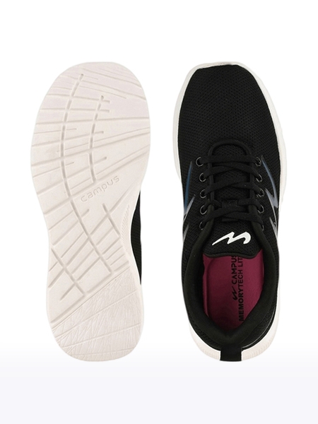 Campus Shoes | Women's Black CAMP TRAPPY Running Shoes 2