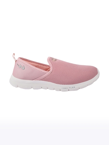 Campus Shoes | Women's Pink VIBRANT Casual Slip ons 1