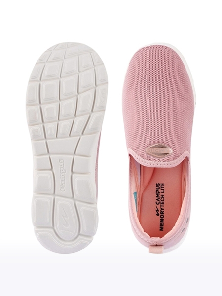 Campus Shoes | Women's Pink VIBRANT Casual Slip ons 3