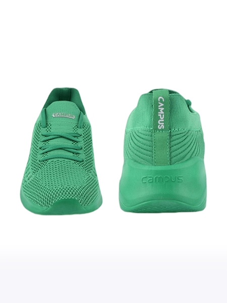 Campus Shoes | Women's Green CAMP FLEEK Running Shoes 2