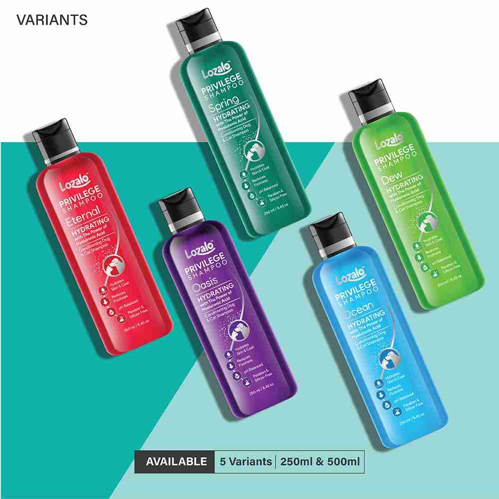 Lozalo Priviledge Conditioning Dog & Cat Shampoo, 250 ml (Spring)